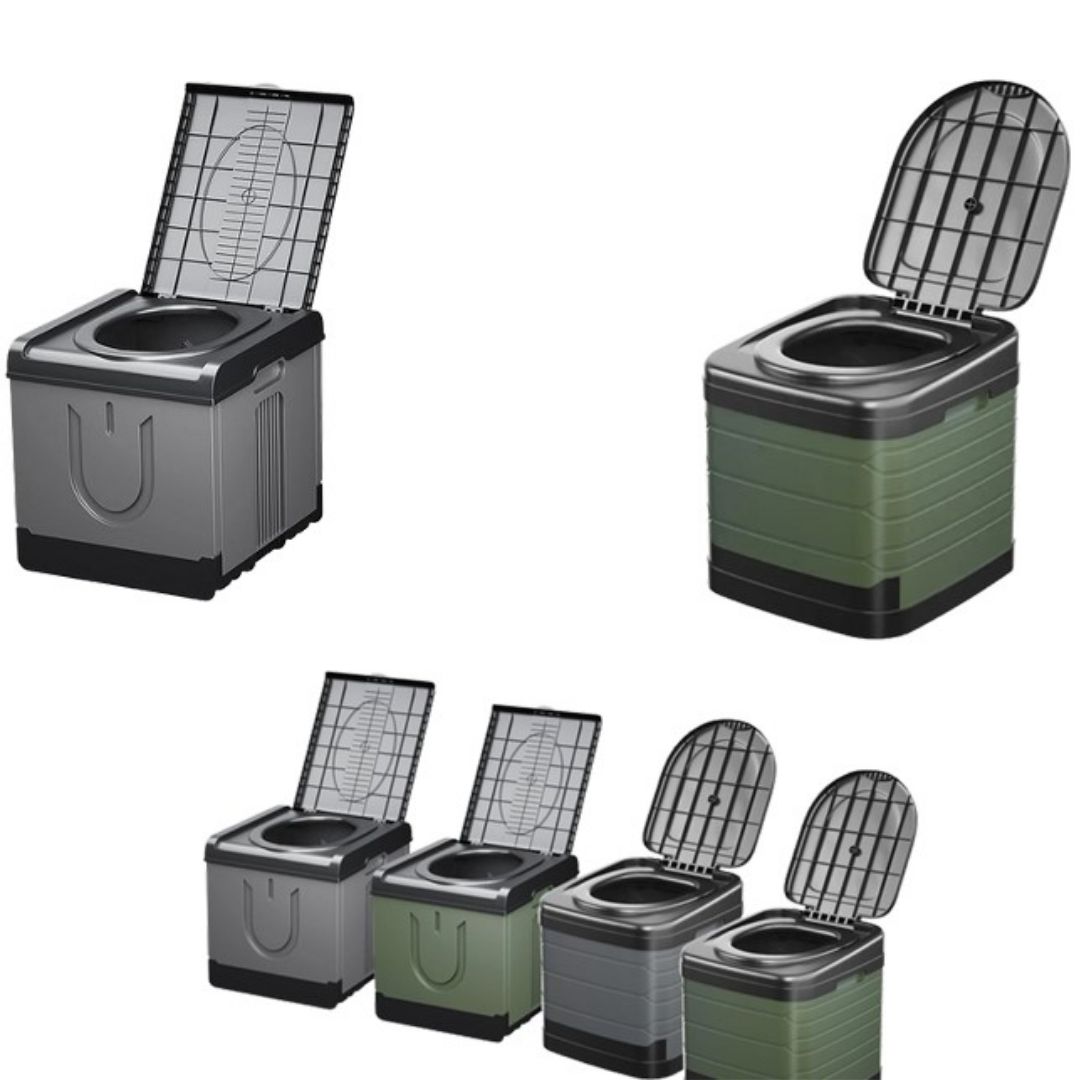 PORTABLE TOILET TRASH CAN